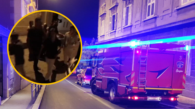 VIDEO: Gasilci so objavili posnetek iz splitskega kluba, kjer je storilec več kot 500 ljudi ogrozil s solzivcem (foto: Ante Čizmić/Cropix, screenshot/Facebook/fotomontaža)