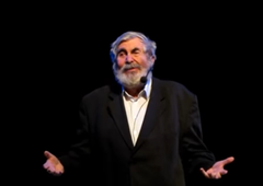 Do solz: NEPOZABNA recitacija Zdravljice v izvedbi legendarnega Poldeta Bibiča