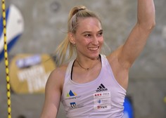 Janja Garnbret premagala vse tekmice v novi disciplini: "Vsake zmage sem tako vesela, kot bi bila moja prva."