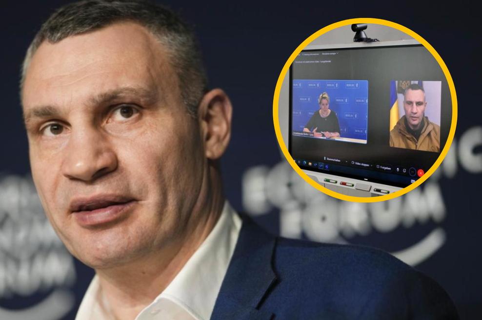 Pretvarjal se je, da je župan Kijeva Vitalij Kličko, in nalagal mnoge evropske župane! (foto: Profimedia/Twitter/fotomontaža)
