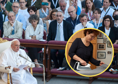 Papež pozval mame, naj nehajo 35-letnim sinovom likati srajce