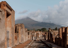 V Pompejih našli skoraj dva tisoč let staro žival: skušala je ubežati lavi