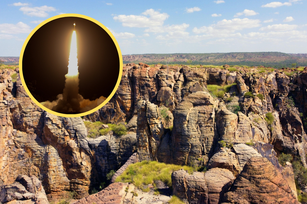 Zgodovinski dogodek: Nasa je izvedla prvo izstrelitev iz TE države! (foto: Profimedia/Nasa/fotomontaža)