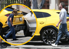 10-letni sin Bena Afflecka za volanom trčil v luksuzni avtomobil?!