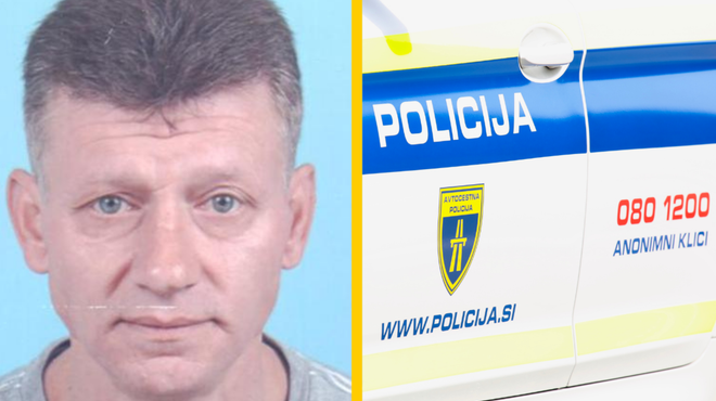 Ste videli pogrešanega 54-letnega Igorja? (foto: PU Ljubljana/Saša Aleksandra Prelesnik/fotomontaža)