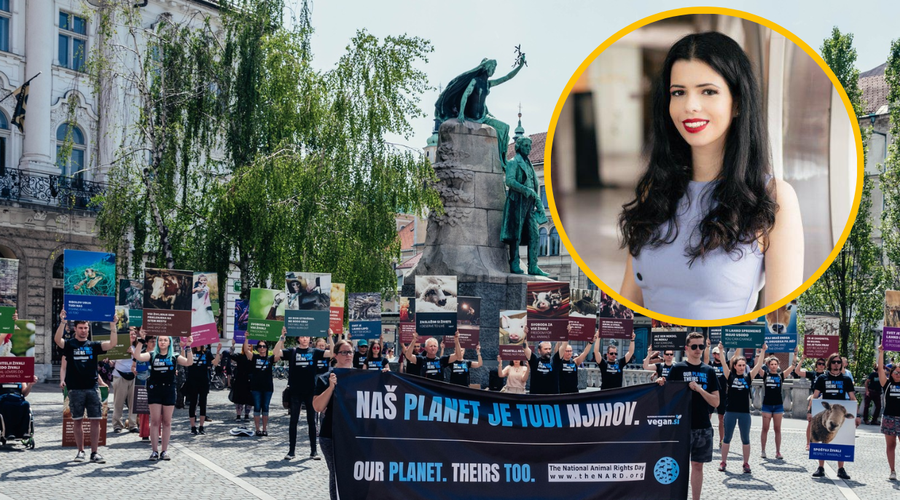 Vse več mladih se odloča za brezmesni življenjski slog: "Gre za vrnitev v preteklost, za vrnitev h koreninam." (foto: Osebni arhiv/Veronika Cukrov/Facebook/Slovensko vegansko društvo/fotomontaža)