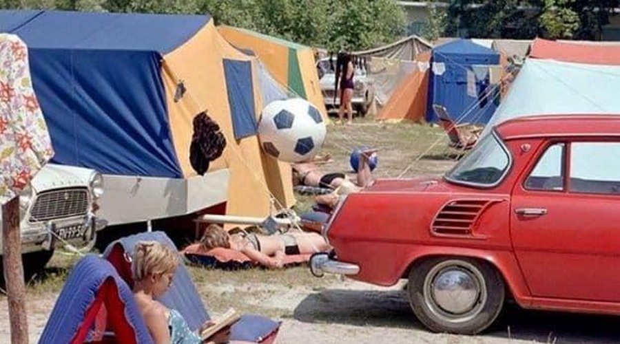 FOTO: Se še spomnite? Tako smo pred 40 leti potovali na morje (foto: Facebook Jure Bajic)