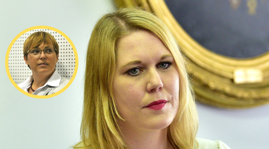 V predsedniški boj tudi Nina Krajnik: kaj napoveduje in kaj pravi o svoji tekmici Pirc Musarjevi? (foto: Bobo/fotomontaža)