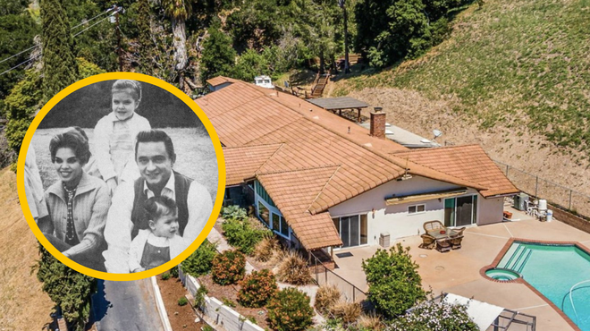 Za 1,7 milijona evrov na prodaj nedotaknjen ranč Johnnyja Casha (foto: Twitter/JohnPalminteri/Profimedia/fotomontaža)