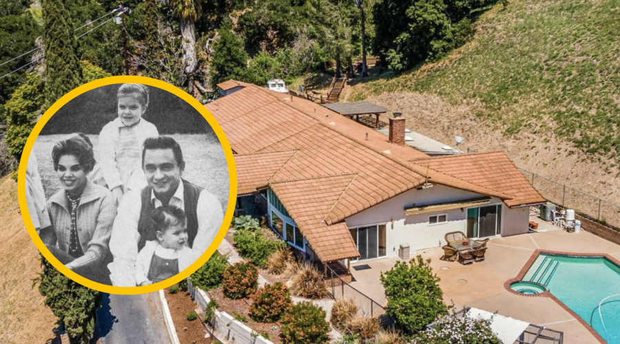 Za 1,7 milijona evrov na prodaj nedotaknjen ranč Johnnyja Casha (foto: Twitter/JohnPalminteri/Profimedia/fotomontaža)