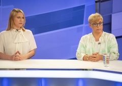 Nataša Pirc Musar v soočenju s protikandidatko: "Mi lahko nekdo prinese pručko?"