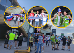Pred Stožicami že navijači: Poglejte FOTOGRAFIJE in preverite, kakšno je vzdušje