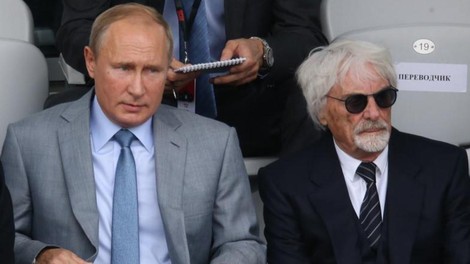 Bernie Eccelstone: "Za Putina bi prestregel kroglo"