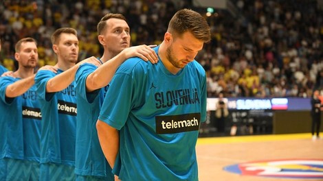 Slovenski košarkarji izpadli iz lestvice najboljših 10