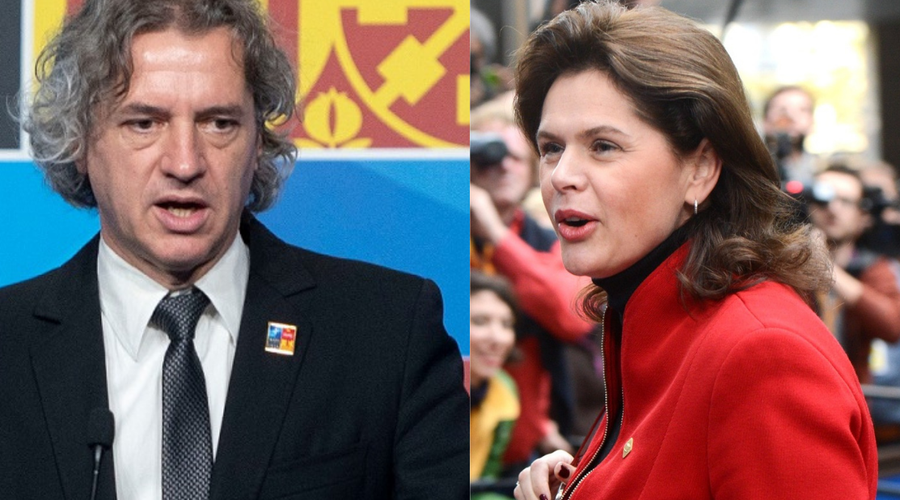 Alenka Bratušek ali Robert Golob? Primerjali smo njuno znanje angleščine in ugotovili ... (foto: Profimedia/fotomontaža)