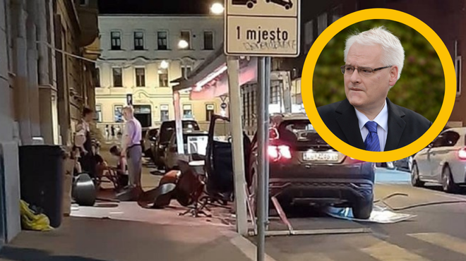 Nerodni nekdanji hrvaški predsednik povzročil še eno prometno nesrečo (foto: Fotomontaža/Index.hr/Profimedia)