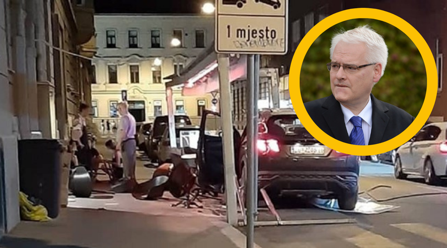 Nerodni nekdanji hrvaški predsednik povzročil še eno prometno nesrečo (foto: Fotomontaža/Index.hr/Profimedia)