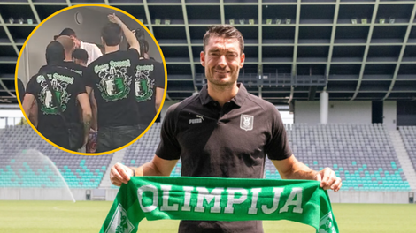 VIDEO: Navijaška skupina Green Dragons "izgnala" novega trenerja Olimpije