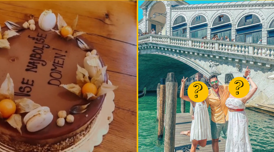 V čigavi družbi je Domen Kumer preživel nepozaben konec tedna? (foto: Instagram Domen Kumer/Instagram Špela Grošelj/posnetek zaslona/fotomontaža)