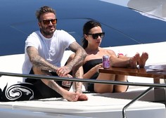 Beckhamovi so s svojim početjem na Jadranu razjezili nekatere sledilce