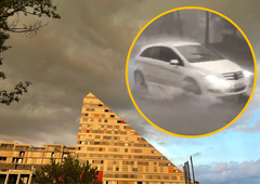 (VIDEO) Napovedi vremenoslovcev so se uresničile: po Sloveniji huda ura in močne poplave