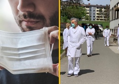 Ne spreglejte! Slovenska bolnišnica uvedla obvezno nošenje mask