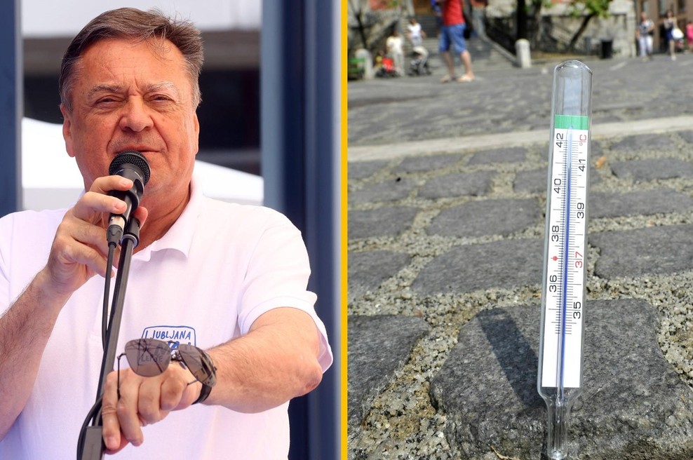 Jankovića pozivajo, naj ukrepa proti vročini (foto: Bobo/fotomontaža)