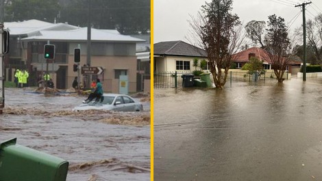 Narava pokazala zobe: rekordno nizke temperature in poplave mnoge prisilile v evakuacijo