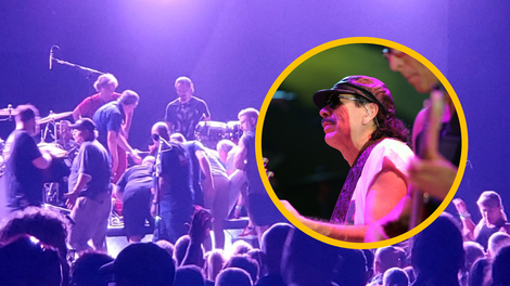 Carlos Santana se je med nastopom zgrudil: odpeljali so ga na urgenco
