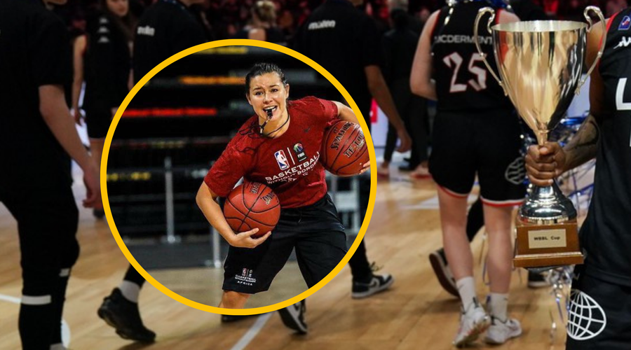 Skavtinja slavnih Chicago Bulls postala prva Slovenka na prestižnem položaju (foto: Profimedia/Facebook/Vanja Černivec/fotomontaža)