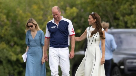 Kate Middleton in princ William sta si v javnosti privoščila nekaj, kar si le redko