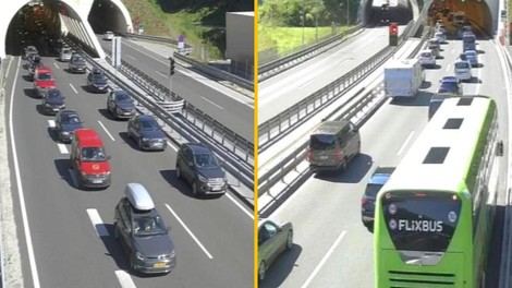 Zastoji na cestah in mejnih prehodih: kje boste čakali najdlje?