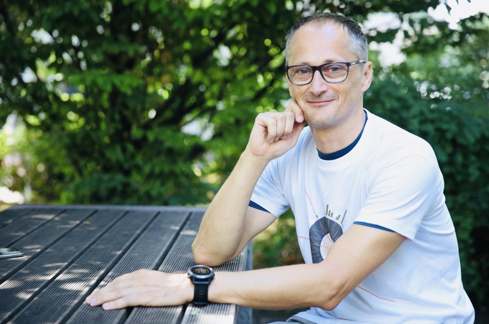 Dr. Andrej Gorišek o tem, kaj počnejo fiziki pod zemljo (foto: Aleksandra Saša Prelesnik)