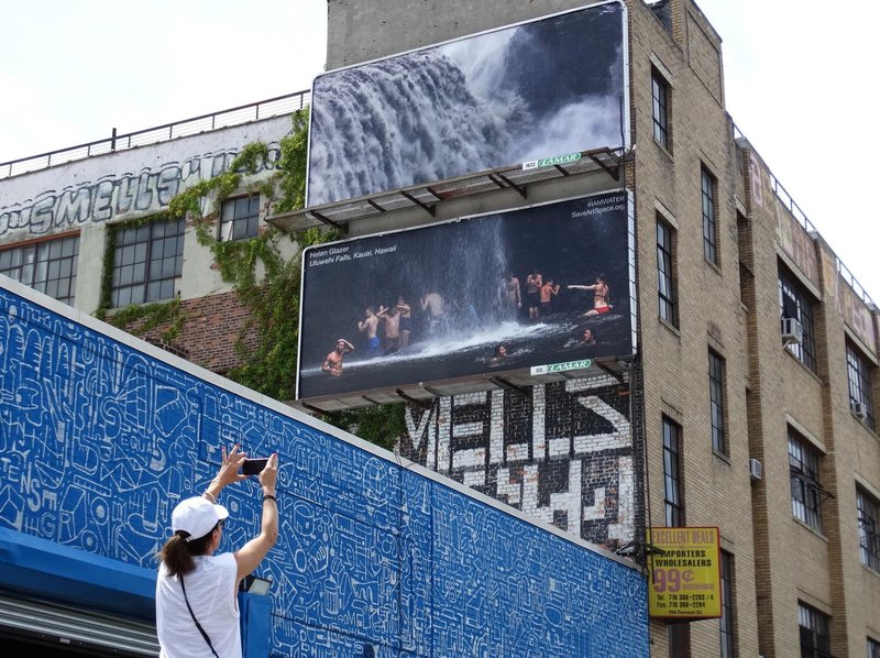 V sodelovanju z različnimi umetniki in umetnicami je Tanja Andrejasic Wechsler v okviru svoje nevladne organizacije na newyorških ulicah izvedla tudi razstavo panojev s sporočilom o nujnosti ohranitve vode za človeštvo.
