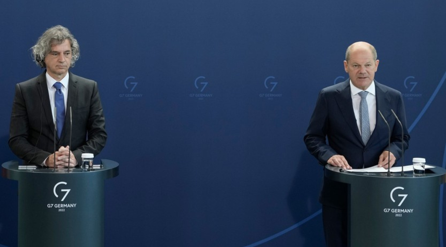 O čem se je Golob v Berlinu pogovarjal z nemškim kanclerjem? (foto: Profimedia)