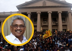 Neuspešen poskus pobega šrilanškega predsednika