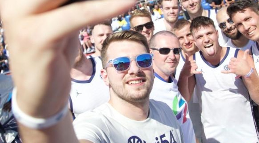 Luka Dončić iskreno o zvestobi in prihajajočem evropskem prvenstvu (foto: Twitter/Quai 54)