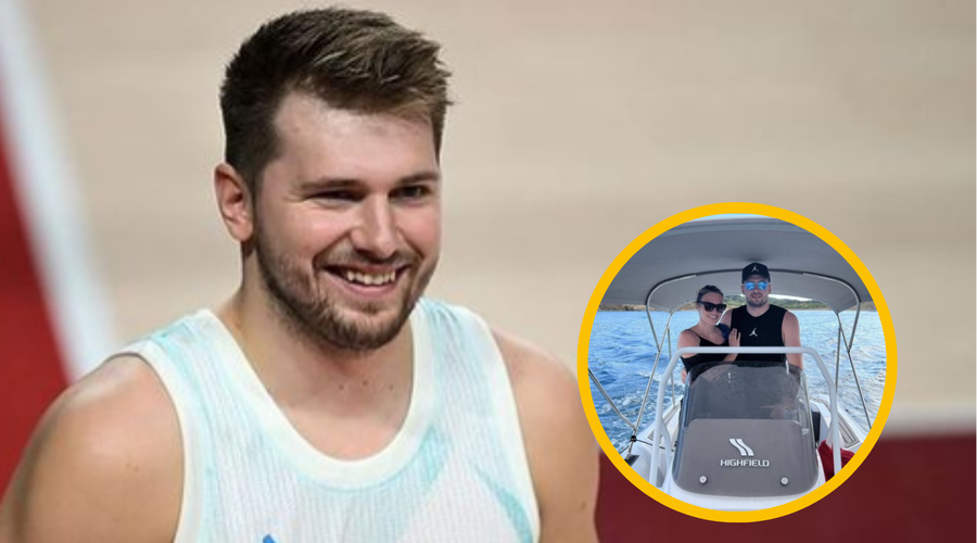 Kako si je Luka Dončić privoščil svoje sledilce: ste mu verjeli, da je res na Maldivih? (foto: Instagram/Luka Dončić/fotomontaža)