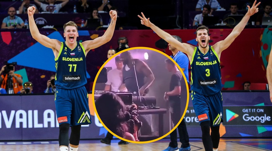 (VIDEO) Zasačili Dončića in Dragića na dopustu: žurata z legendarnim košarkarjem (foto: Profimedia/Posnetek zaslona Instagram Goran Dragić/fotomontaža)