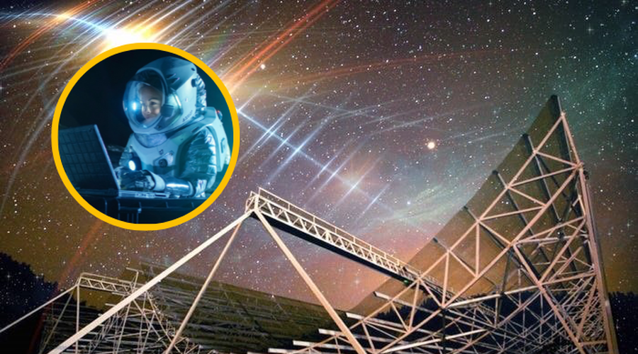 Zaznali nenavaden signal iz vesolja: "Sliši se kot bitje srca" (foto: Twitter imaginetsa/Profimedia/fotomontaža)