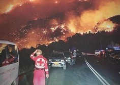 Zaradi gozdnih požarov evakuiranih več tisoč ljudi!