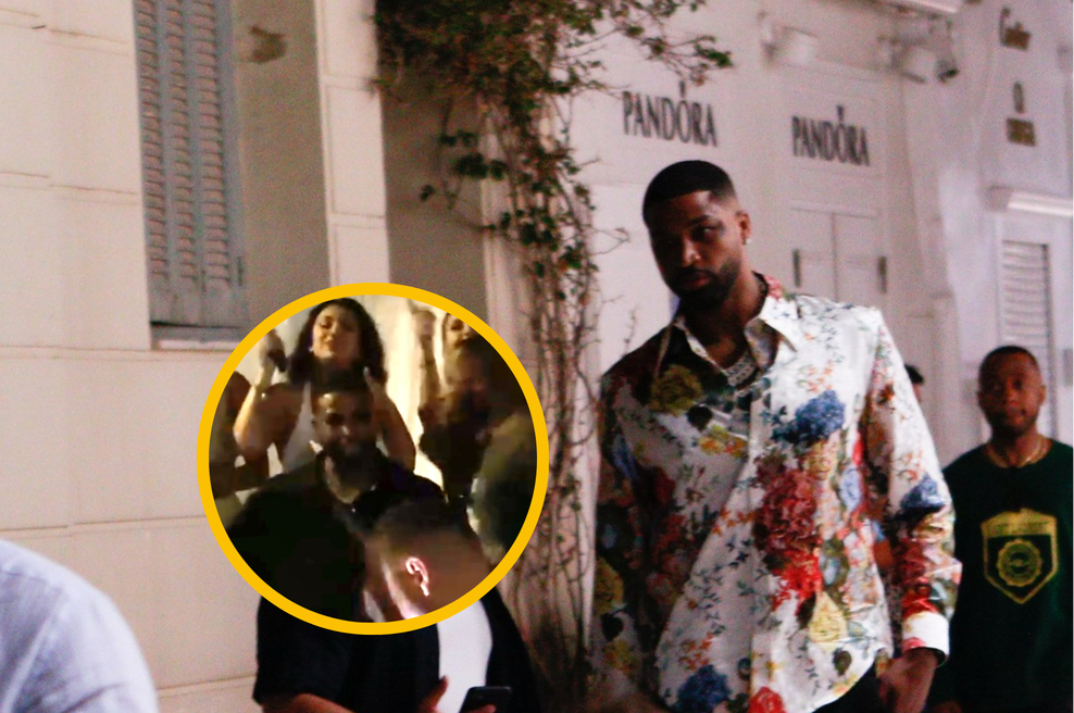 Tristan Thompson tik pred rojstvom četrtega otroka dopustuje v družbi skrivnostne temnolaske (foto: Profimedia/fotomontaža)