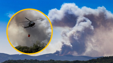 Požar na Krasu pod nadzorom, a nevarnost še vedno preti