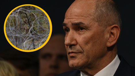 Janševi očitki so nesmiselni: žico je z meje odstranjevala že nekdanja vlada