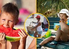 FOTO: Pa še res je! To hrano si najpogosteje privoščimo na plaži