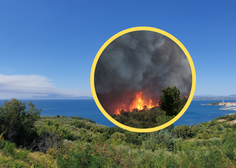 (FOTO in VIDEO) Domačini v strahu: dim s Krasa že dosegel Obalo!
