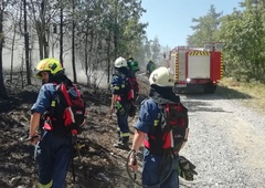 Novi požari na Goriškem prišli z italijanske strani