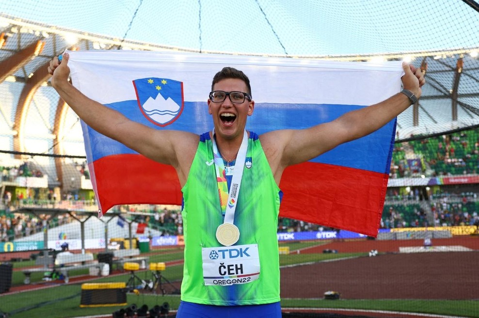 Zaslužena potrditev za njegov talent: Kristjan Čeh zablestel na finalu diamantne lige (foto: Twitter/TOI Sports)