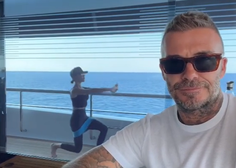 Tako se David Beckham norčuje iz Victorijine vadbene rutine