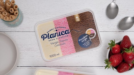 Izdelali sladoled Planica po meri Slovencev